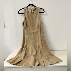 Stunning suede Black Label dress Ralph Lauren